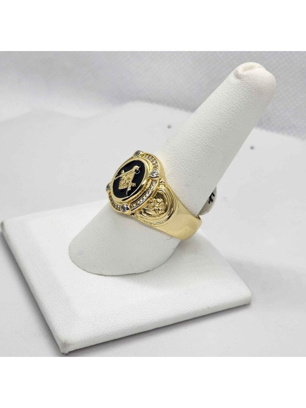 BRAND NEW Sterling Silver 925 Masonic Mason Symbol Ring - Picture 5 of 7